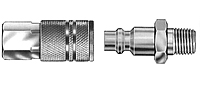 FD43 Series Industrial Interchange Air Quick Disconnect